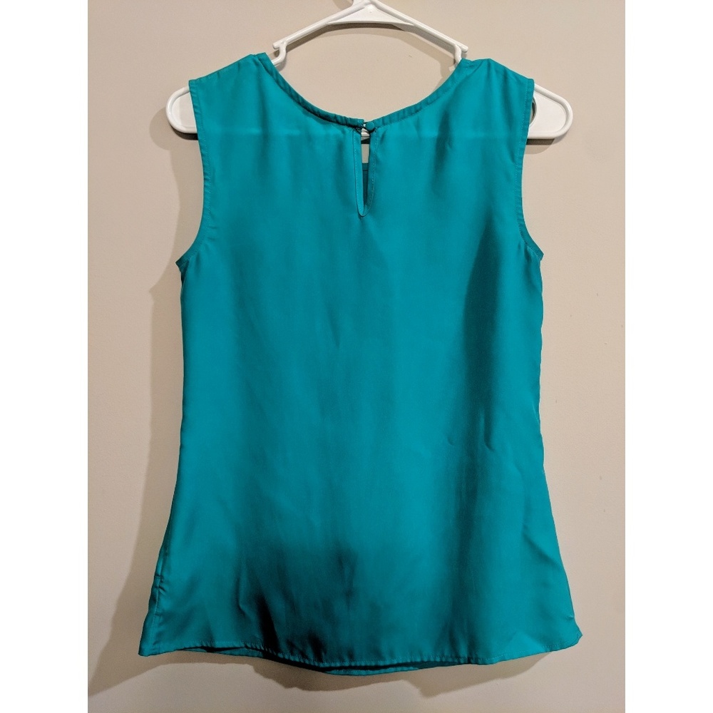 Teal Shell Top - Picture 2 of 4